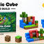 Minecraft-Style "Magnetic Cube - Free to Build" 3D Interactive Building Blocks Set (Ages 3+ Years)