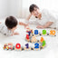Wooden Magnetic Number Train | Ages 1-3 | Foster Early Math & Motor Skills