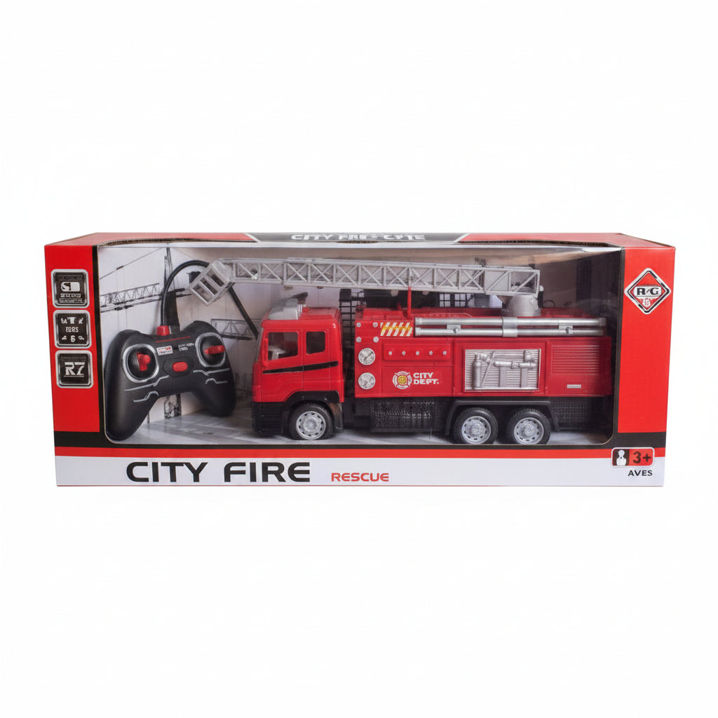 City Fire Rescue RC Truck | Ages 3+ | Ignite Heroic Role-Play & Coordination