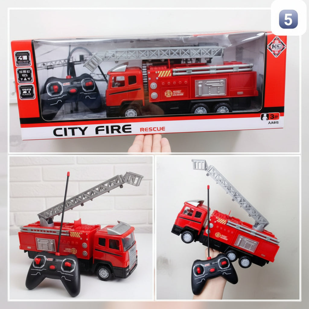 City Fire Rescue RC Truck | Ages 3+ | Ignite Heroic Role-Play & Coordination