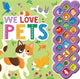 Igloo Books "We Love Pets" Interactive 22-Button Sound Board Book for Toddlers (Ages 1–5)