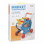 Kids Market 58-Piece Shopping Cart Playset | Ages 3+ | Master Social Literacy & Early Sorting Logic