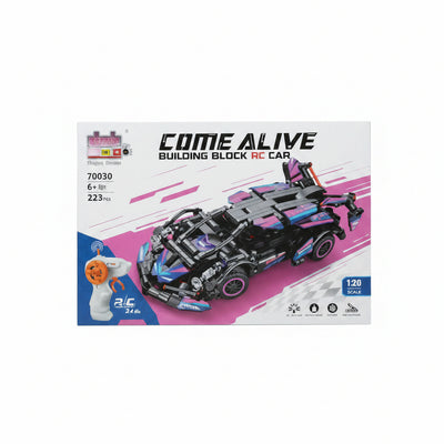 Cyberpunk RC Building Lego Car Set | Ages 6+ | Advance Engineering & Problem-Solving