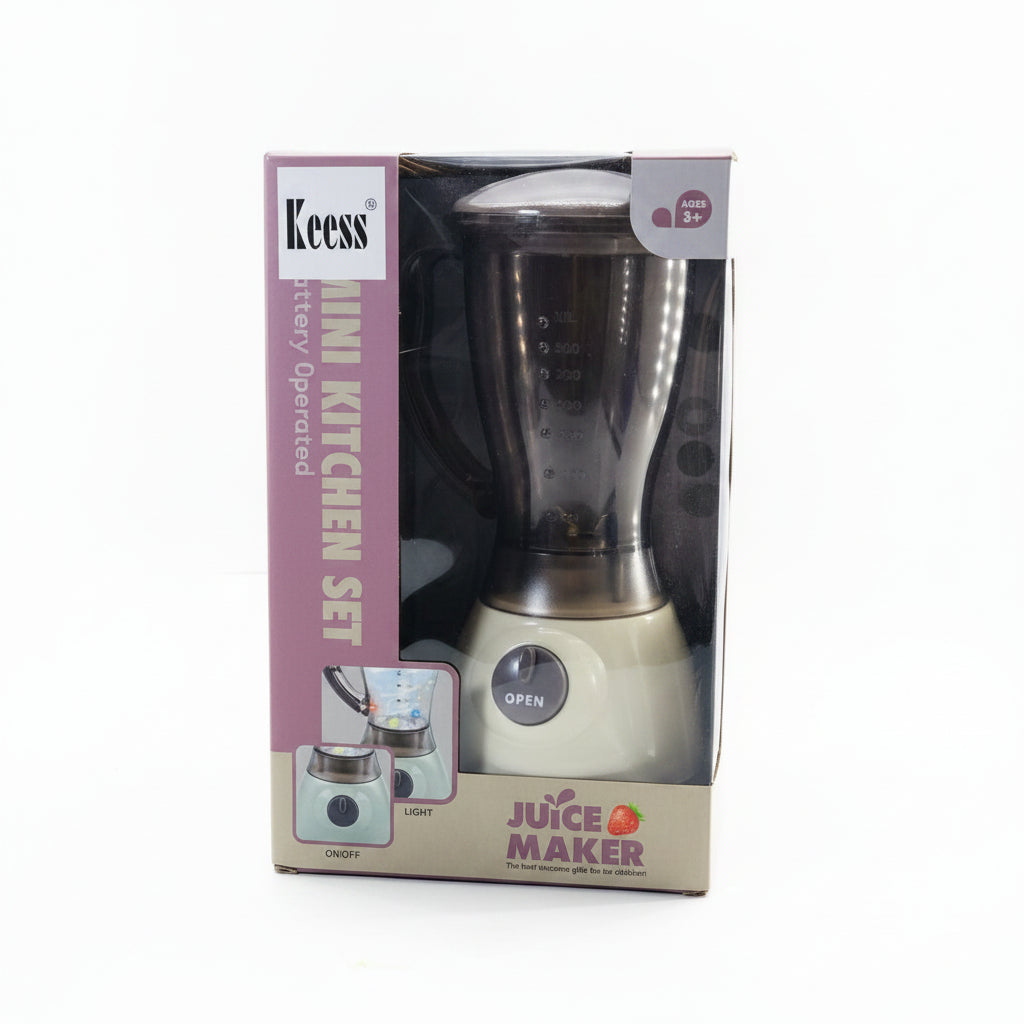 Mini Culinary Juice Maker Blender | Ages 3+ | Master Nutrition Logic & Mechanical Reasoning
