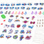 "Surprise Gem Keychains" DIY Diamond Painting Kit & 24-Day Surprise Blind Box for Kids (Ages 6+)