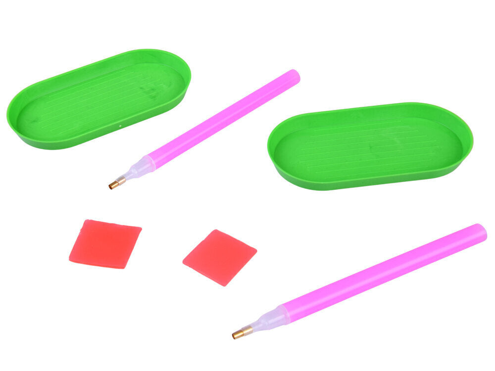 "Surprise Gem Keychains" DIY Diamond Painting Kit & 24-Day Surprise Blind Box for Kids (Ages 6+)