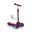 Ferrari Adjustable 3-Wheel Folding Kick Scooter Sensory Balance Toy for Kids (Ages 3-8 Years)
