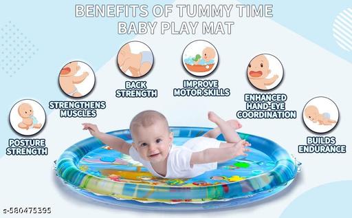 Sea Creatures Inflatable Water Mat Sensory Montessori Toy for Infants (Ages 0-12m)