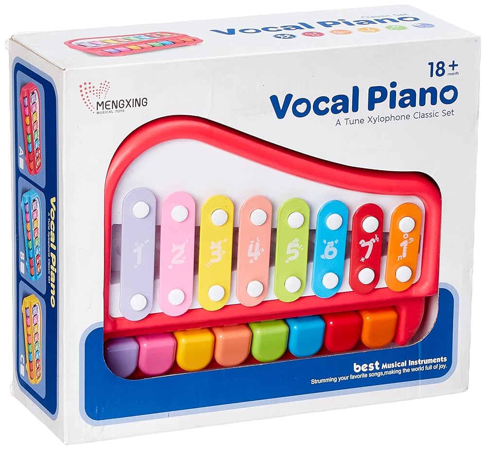 2 in 1 Musical xylophone & Piano ( 8 vocal notes)