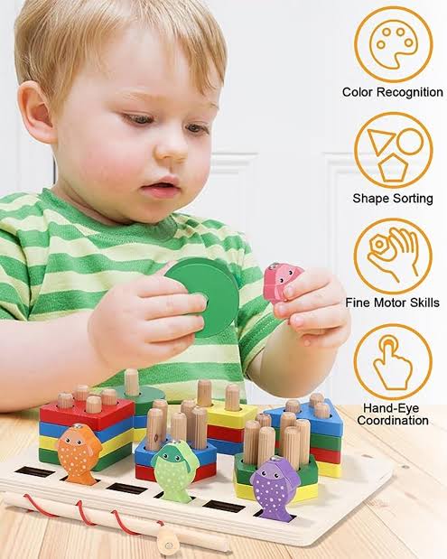 2 in 1 Fishing Column Toy Set