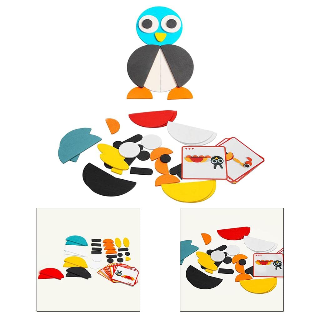 Animal wooden pattern blocks ( Geonimo )