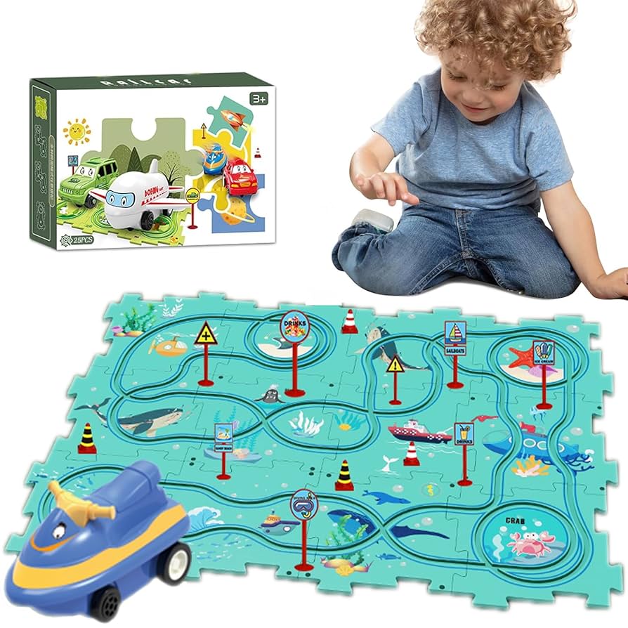 Puzzle Vehicle Set Toy (Ship)