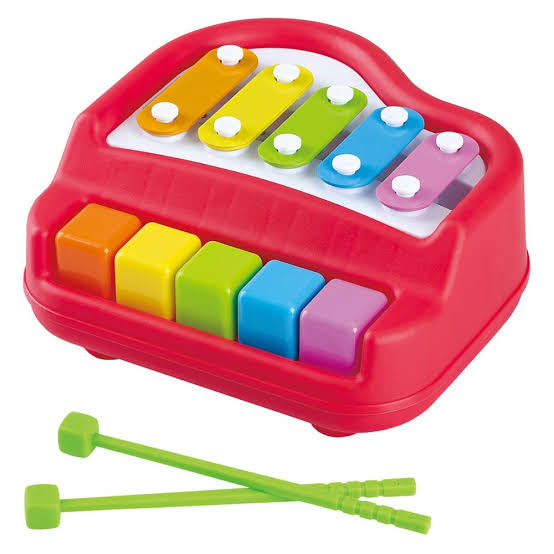 2 in 1 Musical xylophone & Piano ( 5 vocal notes)