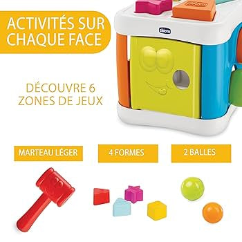 Sort and beat  2 in 1 cube learning toy