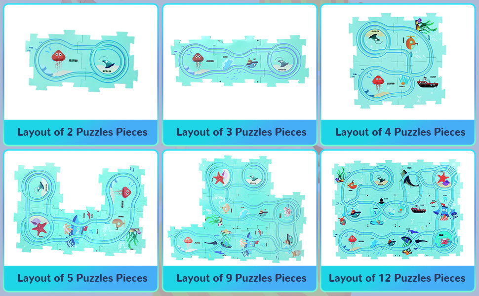 Puzzle Vehicle Set Toy (Ship)