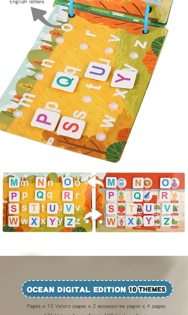 Alphabets busy book