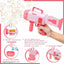 32 hole electric bubble gun toy (blue)