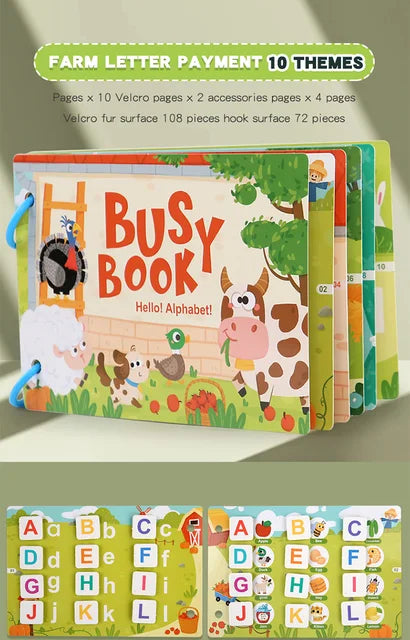 Alphabets busy book