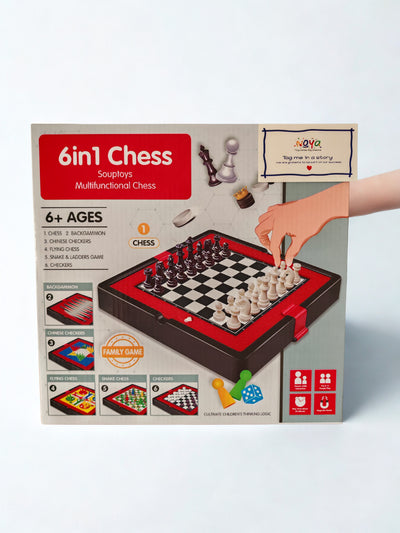 6 in 1 multifunctional chess
