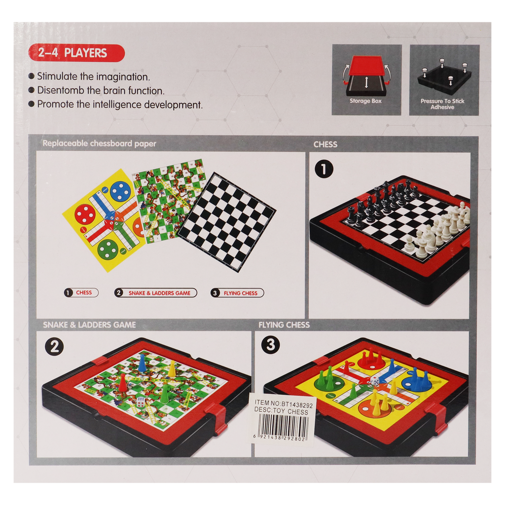6 in 1 multifunctional chess