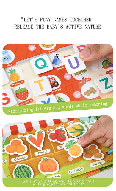 Alphabets busy book