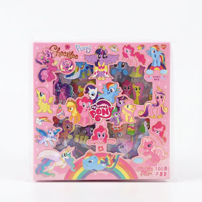 My Little Pony 100-Piece Non-Repeating Decorative Sticker Gift Box Set (Ages 3+)