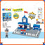Police Station" DIY Real-Brick Construction & Building Set ( 260 PCS)