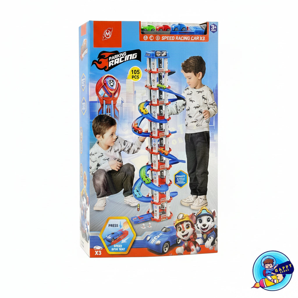Paw Patrol Speed Spiral Racing Tower | Ages 3+ | Advanced Vertical Engineering & Kinetic Logic
