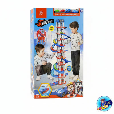 Paw Patrol Speed Spiral Racing Tower | Ages 3+ | Advanced Vertical Engineering & Kinetic Logic