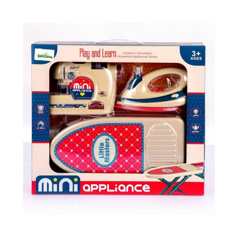 Little Tailor Role-Play Appliance Set | Ages 3+ | Foster Life Skills & Fine Motor Precision