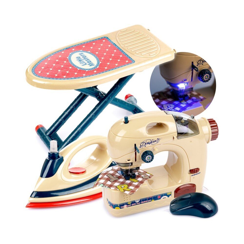 Little Tailor Role-Play Appliance Set | Ages 3+ | Foster Life Skills & Fine Motor Precision