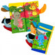 Forest Animal Sensory Crinkle Book | Ages 0m+ | Stimulate Vision & Tactile Exploration